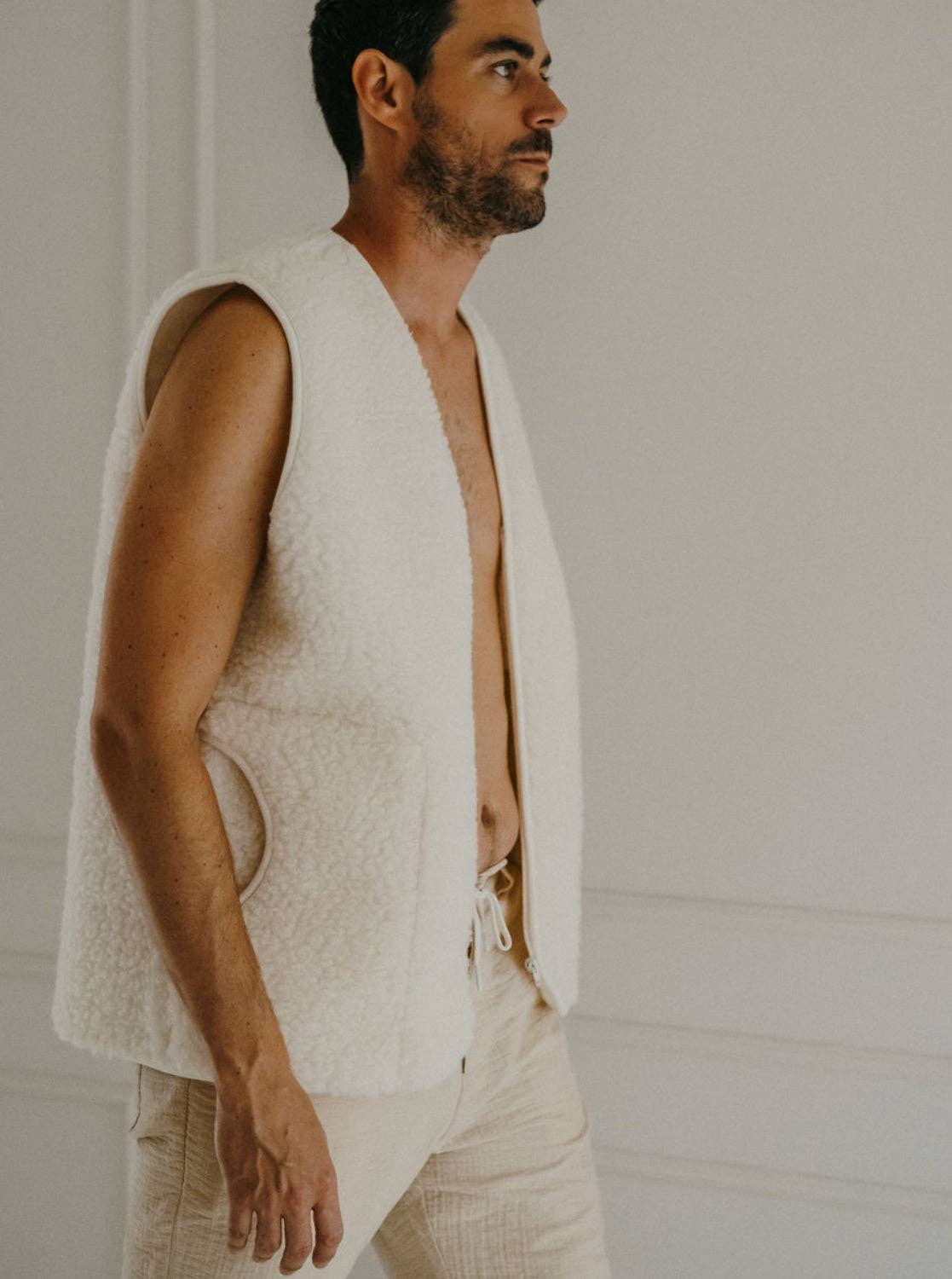 Gilet Nila: Sable / S