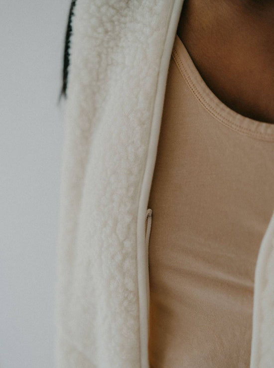 Gilet Nila: Crème / S